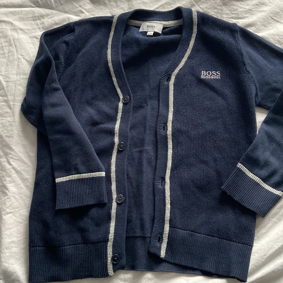 Boys BOSS cardigan - Picture 5 of 5